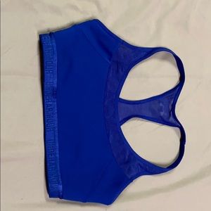 Blue Under Armour Sports Bra